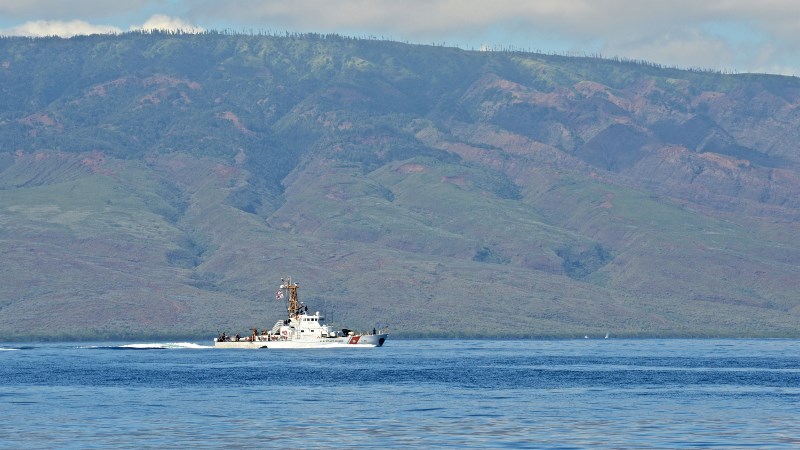 Coast Guard, Hawaii Department of Natural Resources conduct Operation Kohola Guardian patrols off Maui