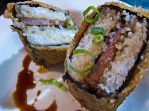 Fried Musubi from Da Kitchen. Photo courtesy of Flickr/Tobze.