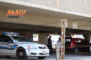 Maui Pasta Company vehicle recovered, Feb. 22, 2016. Photo by Wendy Osher.