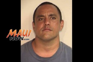 Brandon Oania. Photo credit: Maui Police Department.