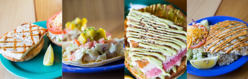 Food from Coconut's Fish Cafe in Kihei. Courtesy photo.