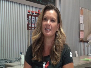 Christine Elumba with Koholā Brewery in Lahaina. Photo by Kiaora Bohlool.