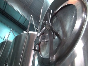 Brewing equipment at Koholā Brewery in Lahaina. Photo by Kiaora Bohlool.