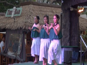 Hula dancers in the free show at KBH, Tuesday through Sunday. Photo by Kiaora Bohlool.