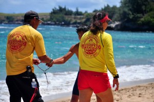 Junior Lifeguard State Championships (7.27.2013) at DT Fleming Beach. File photo courtesy County of Maui.