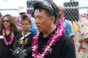 Central Maui Regional Sports Complex grand opening and blessing event (3/12/16). Photo credit: DLNR.