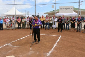 Central Maui Regional Sports Complex grand opening and blessing event (3/12/16). Photo credit: DLNR.