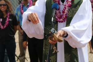 Central Maui Regional Sports Complex grand opening and blessing event (3/12/16). Photo credit: DLNR.