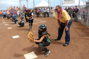 Central Maui Regional Sports Complex grand opening and blessing event (3/12/16). Photo credit: DLNR.