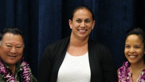 Renee Friend Maui Memorial Medical Center Molokini Ward Nurse. Maui Police Department, 6th Crisis Intervention Team graduation. Photo by Wendy Osher. (3/11/16)
