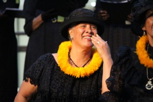 ʻAhahui Kaʻahumanu members. Photo by Wendy Osher. (3.18.16)