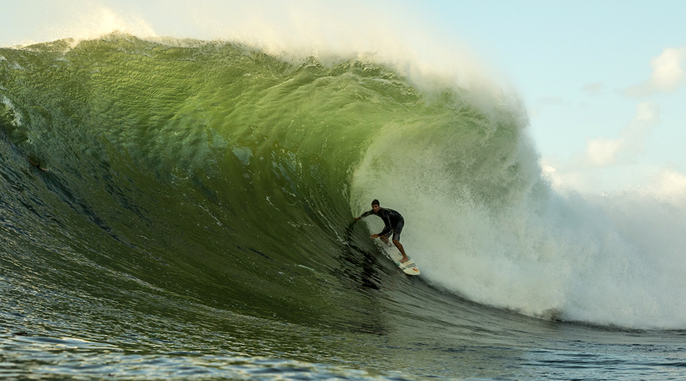 Ian surfing Honolua Bay Photo: Marc Chambers