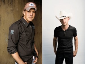 Rodney Atkins and Justin Moore. Courtesy photo.