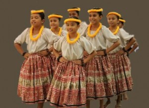 Members of Hālau o ka Hanu Lehua. File photo by Wendy Osher.