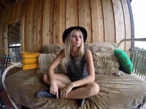 During SXSW, Maui singer/songwriter, Lily Meola and Lukas Nelson invited GoPro to Willie Nelson’s Ranch in Luck, Texas for an intimate performance of their duet “Sound of Your Memory.” Credit: GoPro.