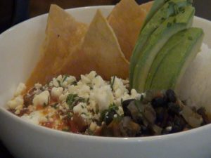 Huevos Rancheros at Three's Bar & Grill in Kihei. Photo by Kiaora Bohlool.