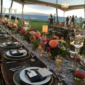 Three's at a catering event. Courtesy photo.