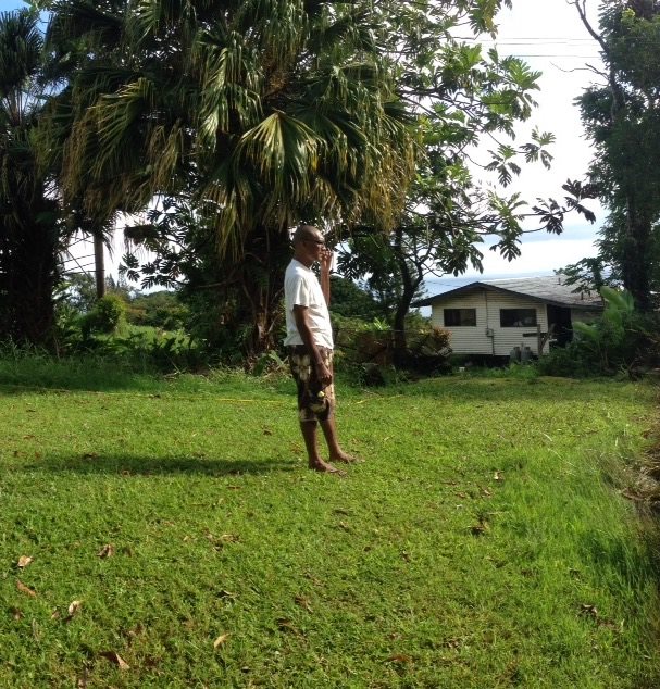 Billy Oliveira. Photo taken in the back of his home on May 26, 2014 — at Nāhiku. Photo credit: Help Us Find Billy Oliveira Facebook page.