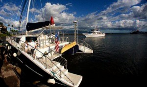 The Maui chapter of internationally-known food & wine society, La Chaîne des Rôtisseurs, is planning a sunset dinner sail to mark World Chaîne Day on April 23. Courtesy photo.