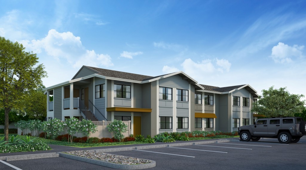 Flats at Kamalani. Project rendering. Courtesy image.