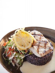 Grilled local Mahi Mahi, on the menu at Japengo, The Hyatt Regency Maui. Photo by Kevin J. Miyazaki/PLATE