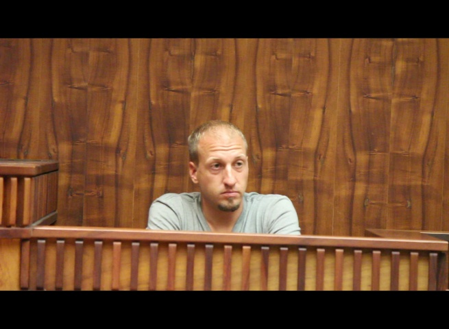 David Ryan (boyfriend of Kehau Farias Schmidt) was among four witnesses called by the prosecution to testify on Monday. Photo (4.25.16) by Wendy Osher.