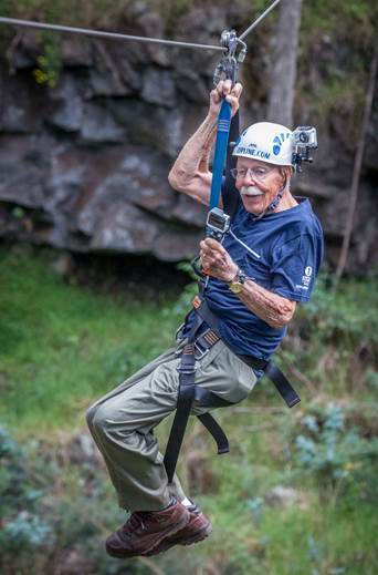 Nels Gerhard Glesne. Photo courtesy: Skyline Eco-Adventures.