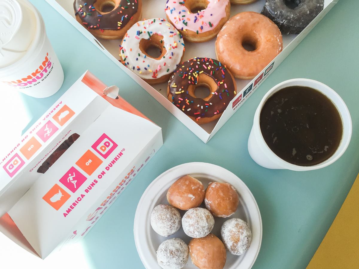 Dunkin' Donuts. Photo courtesy Dunkin' Donuts Facebook.