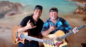 Kawika Ortiz and Kenny Roberts
