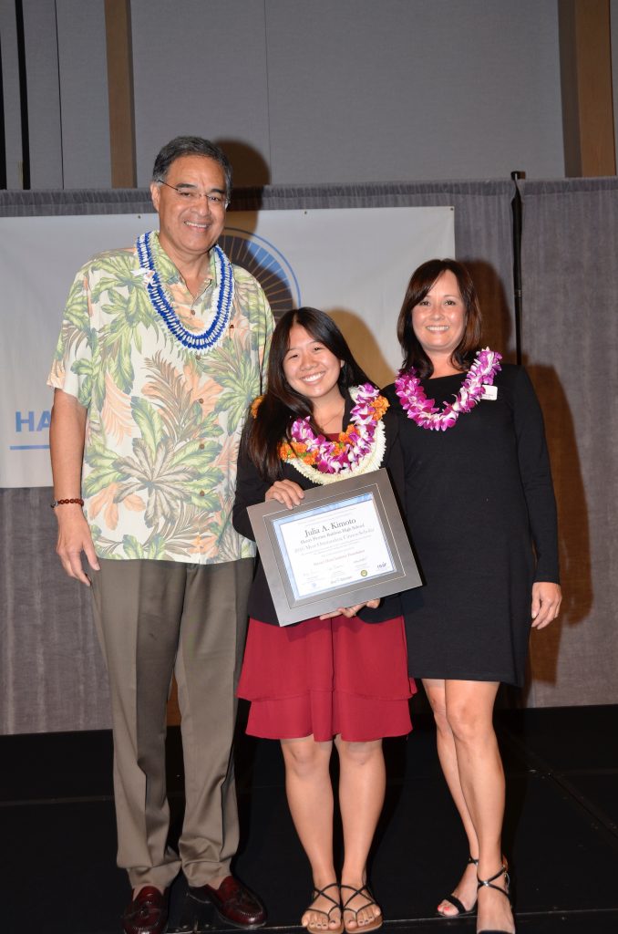 Most Outstanding Scholar Julia Kimoto. Courtesy photo.