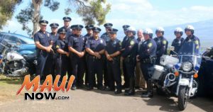 Distracted Driver campaign. Photo credit: Maui Police Department.