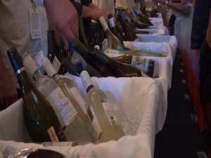A range of wines at Kapalua Wine & Food Festival. Photo by Kiaora Bohlool.