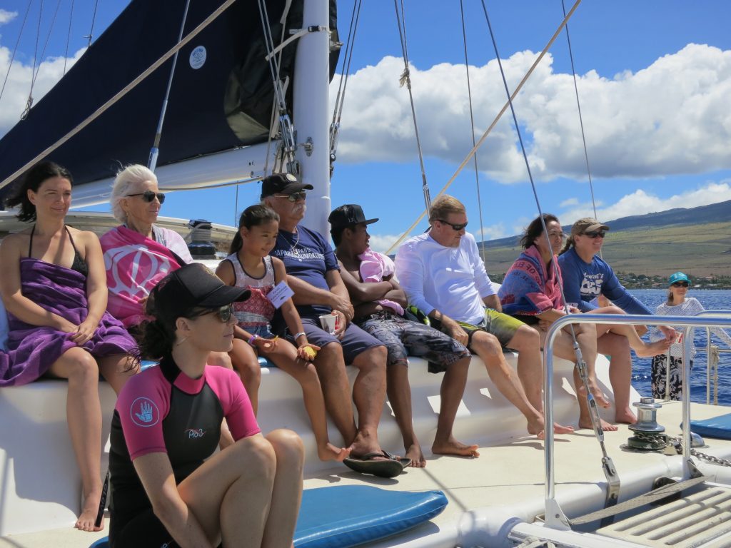 "Boatload of Decision Makers" Reveals Plight of West Maui Reefs. Photo credit: DLNR.