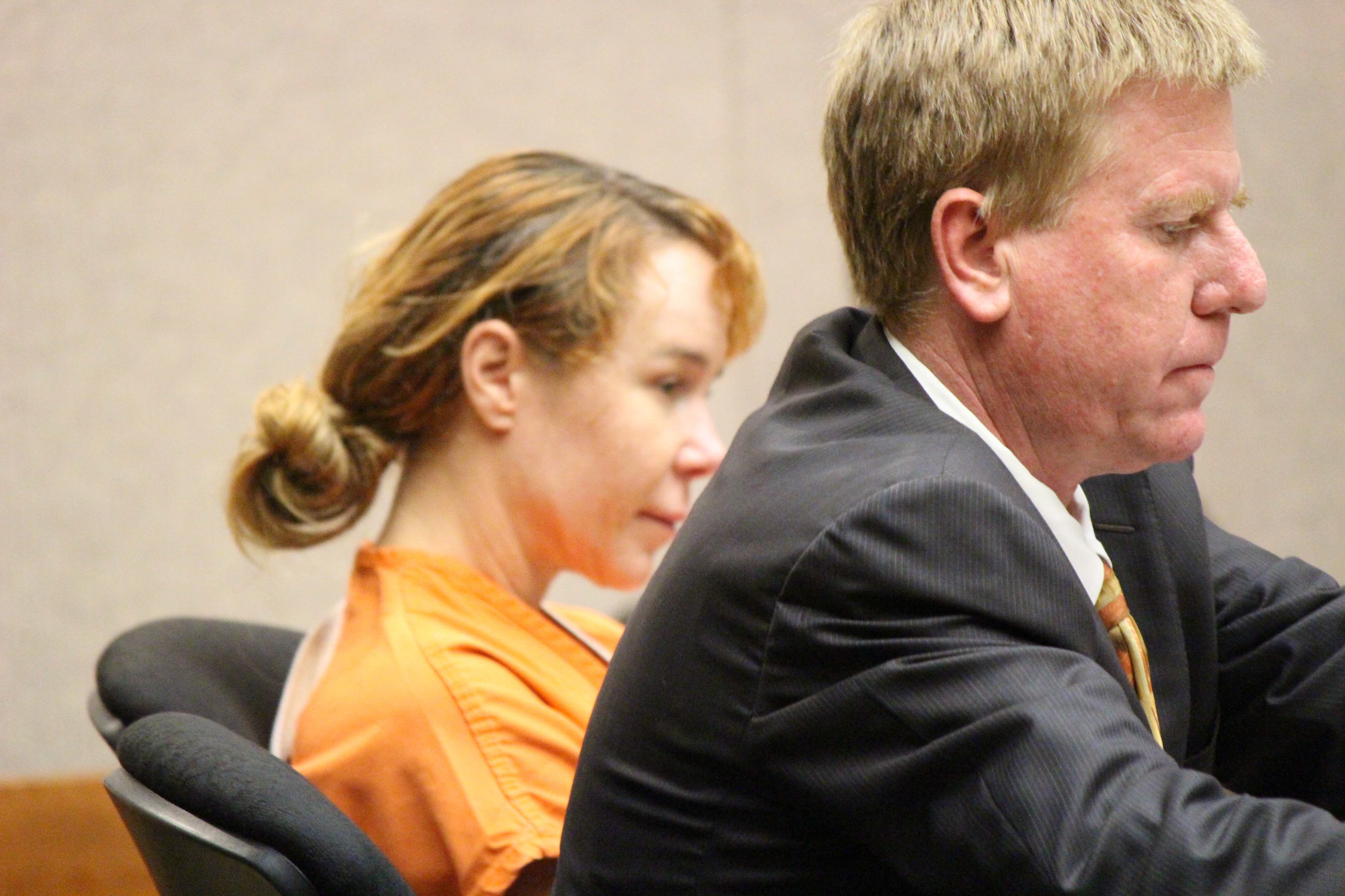 Alexandria Duval (also known as Allison Dadow), 37, was charged with second degree murder in the death of her twin sister, Anastasia Duval (also known as Ann Dadow). The case was discharged today in Second Circuit Court. (6.8.16) Photo by Wendy Osher.