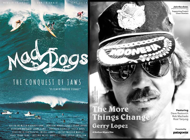 Mad Dogs and The More Things Change movie posters. Image credit: Maui Film Festival.