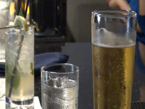 Thai Lemon Ale and beer at The Brasserie. Photo by Kiaora Bohlool.