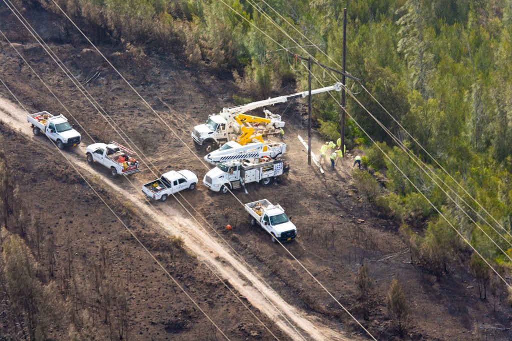 Māʻalaea fire. Sunday photos July 3, 2016. Photos courtesy: County of Maui, Ryan Piros.
