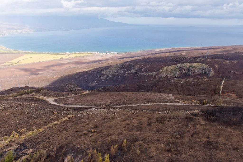 Māʻalaea fire. Sunday photos July 3, 2016. Photos courtesy: County of Maui, Ryan Piros.