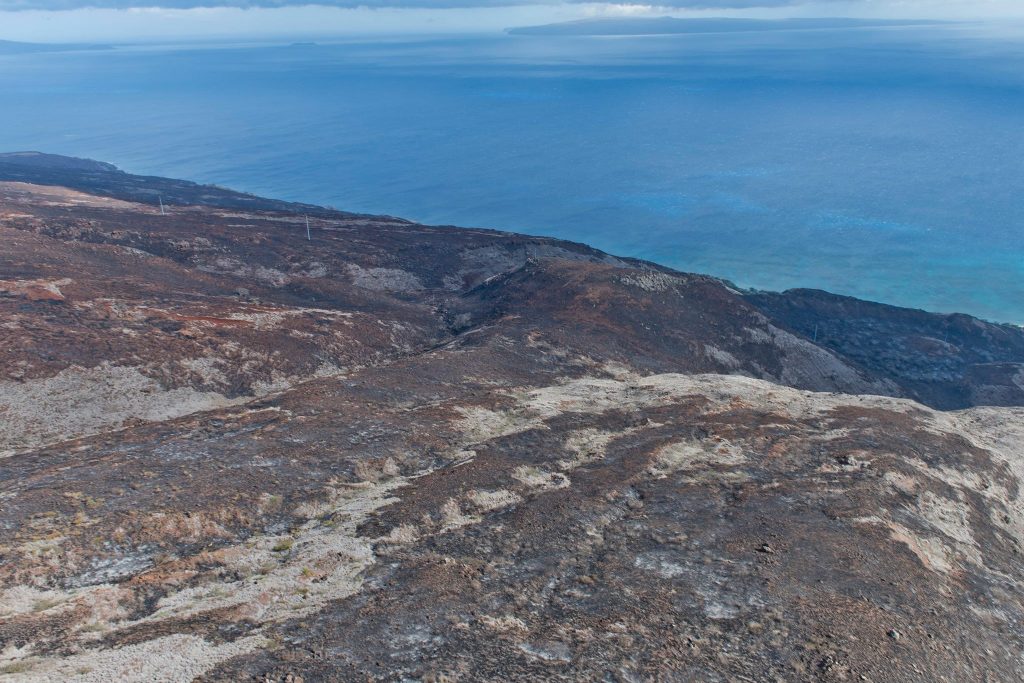 Māʻalaea fire. Sunday photos July 3, 2016. Photos courtesy: County of Maui, Ryan Piros.