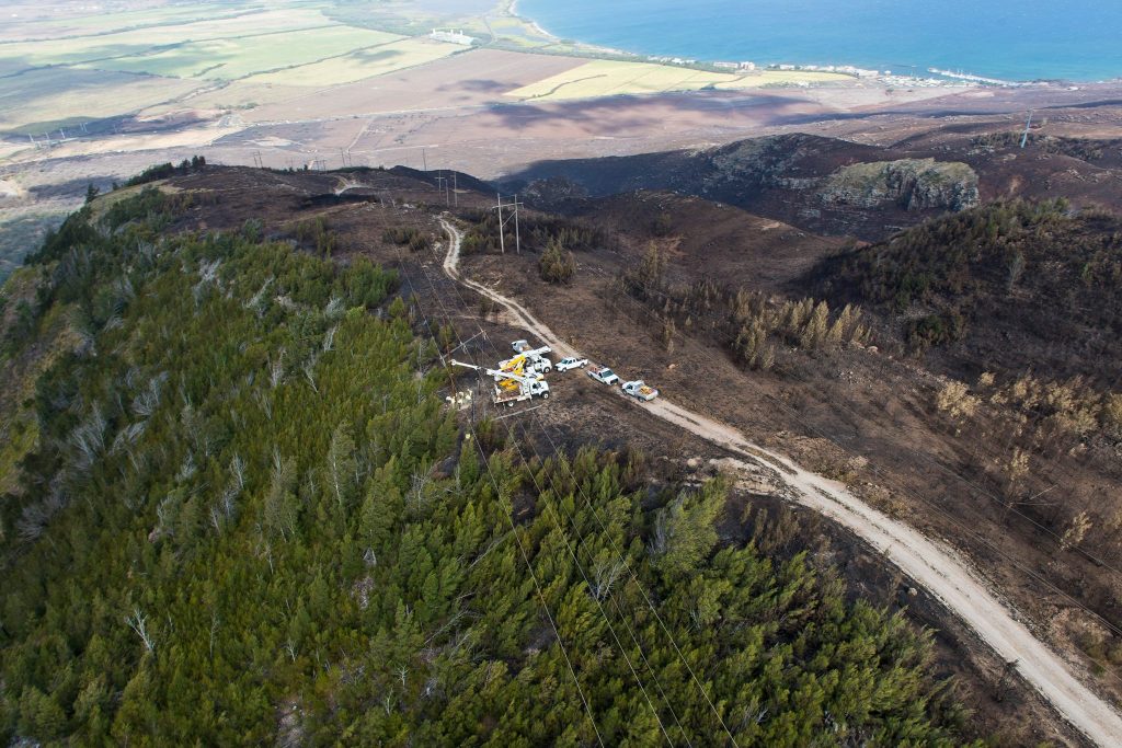 Māʻalaea fire. Sunday photos July 3, 2016. Photos courtesy: County of Maui, Ryan Piros.