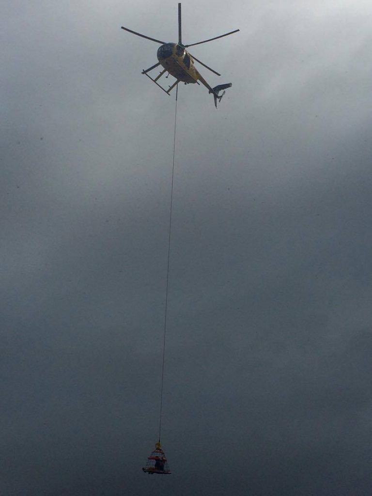 Rescue at Wailuku River (Iao Stream). 7.23.16. Photo credit: Nico Arihood.