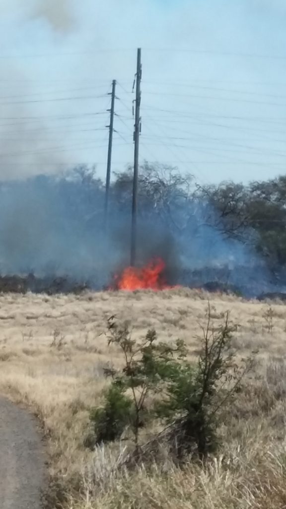 Māʻalaea fire 7.2.16. Photo credit: Kevin John Olson.