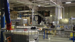 Keg and can production lines at Maui Brewing Co. in Kīhei. Photo by Kiaora Bohlool.