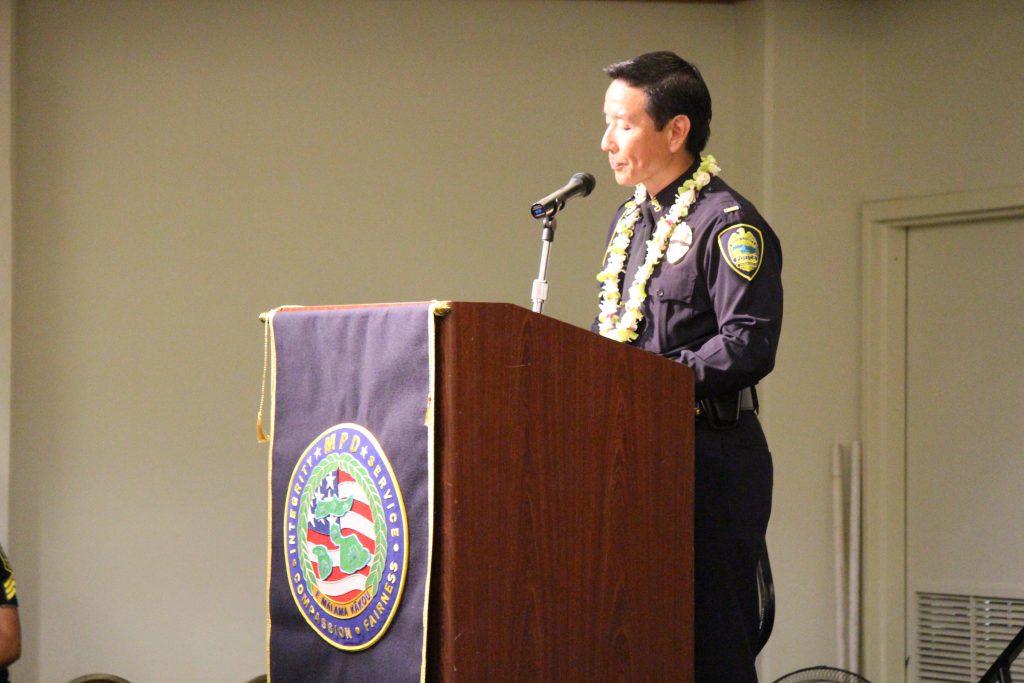 Maui Police Department 83rd Recruit Class and Emergency Services Dispatchers Graduation. Photo by Wendy Osher.
