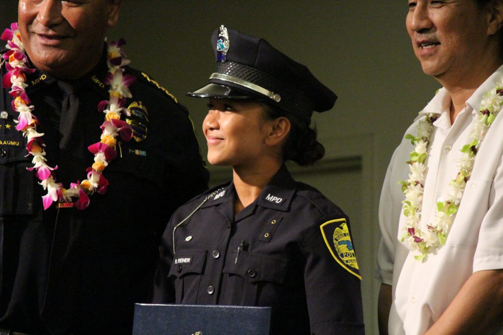 Maui Police Department 83rd Recruit Class and Emergency Services Dispatchers Graduation. Photo by Wendy Osher.