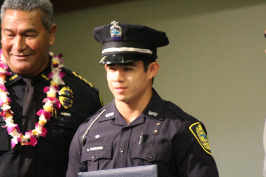 Maui Police Department 83rd Recruit Class and Emergency Services Dispatchers Graduation. Photo by Wendy Osher.