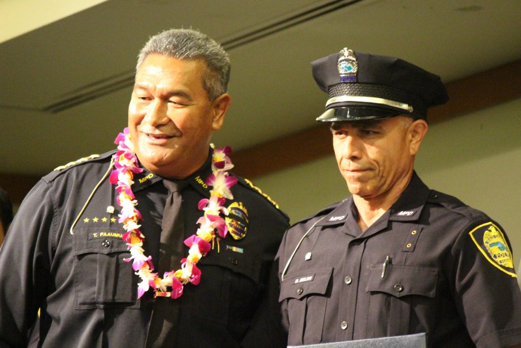 Maui Police Department 83rd Recruit Class and Emergency Services Dispatchers Graduation. Photo by Wendy Osher.