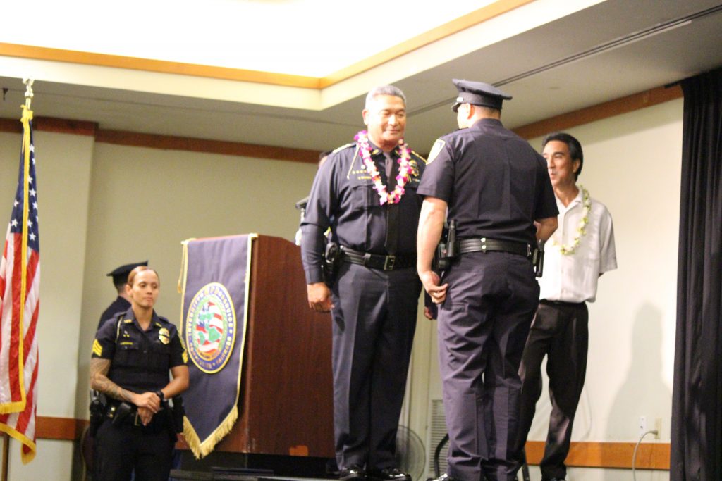 Maui Police Department 83rd Recruit Class and Emergency Services Dispatchers Graduation. Photo by Wendy Osher.