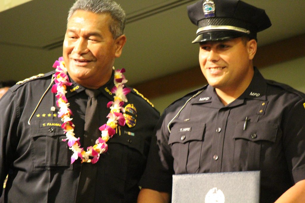 Maui Police Department 83rd Recruit Class and Emergency Services Dispatchers Graduation. Photo by Wendy Osher.