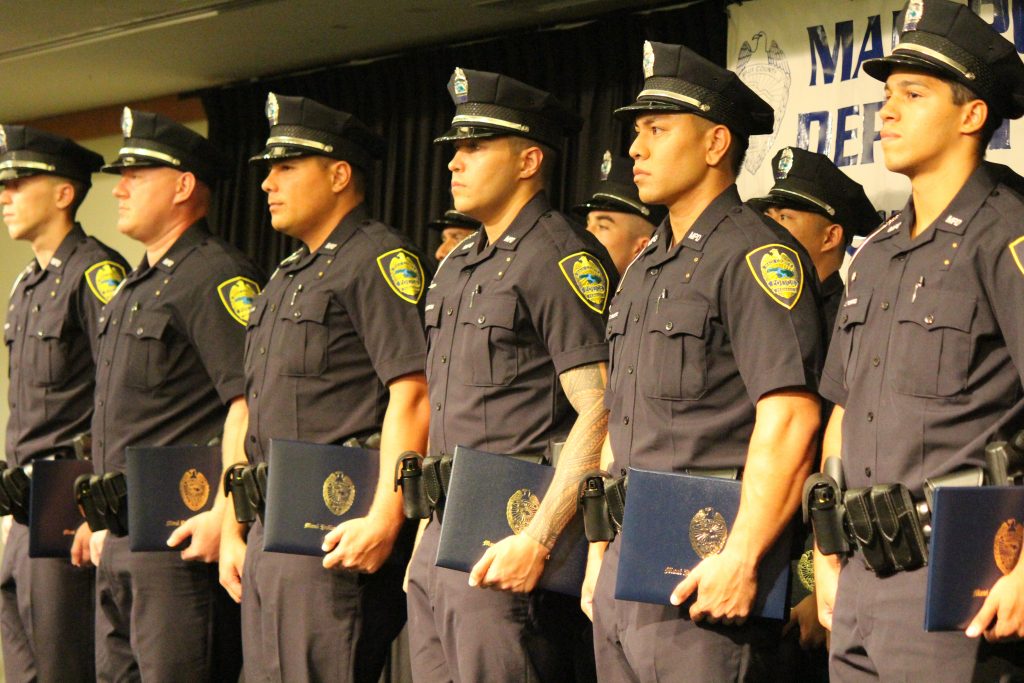 Maui Police Department 83rd Recruit Class and Emergency Services Dispatchers Graduation. Photo by Wendy Osher.